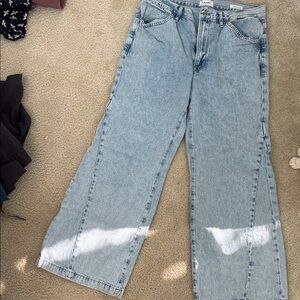 FRAME Wide leg jeans